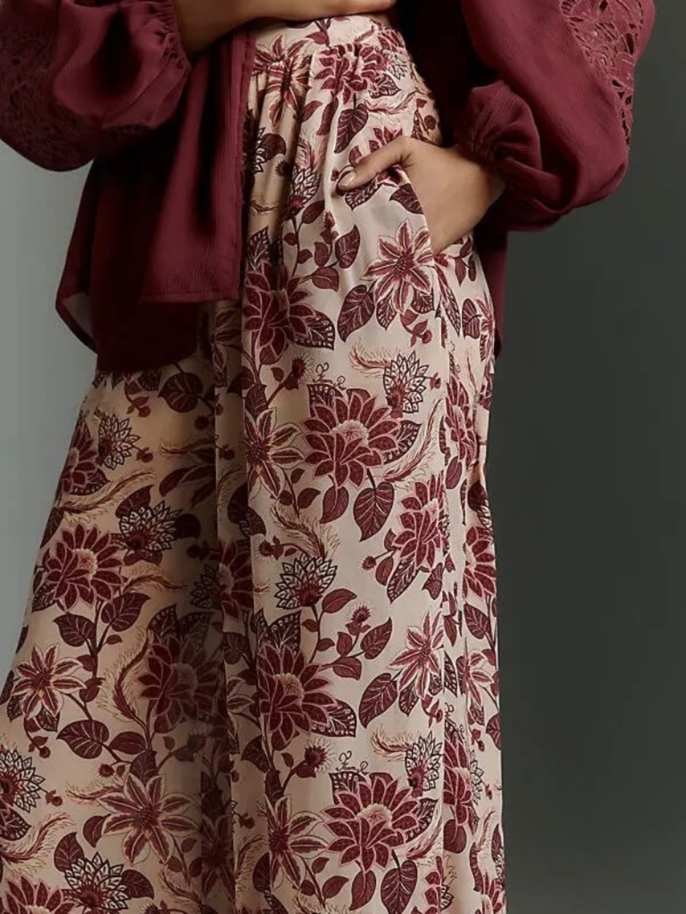 Farm Rio harem/balloon pants as new. Size  S. Relaxed fit.